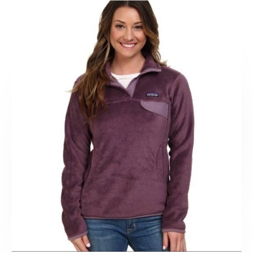 Patagonia: Snap-T Fleece Pullover - Tyrian Purple